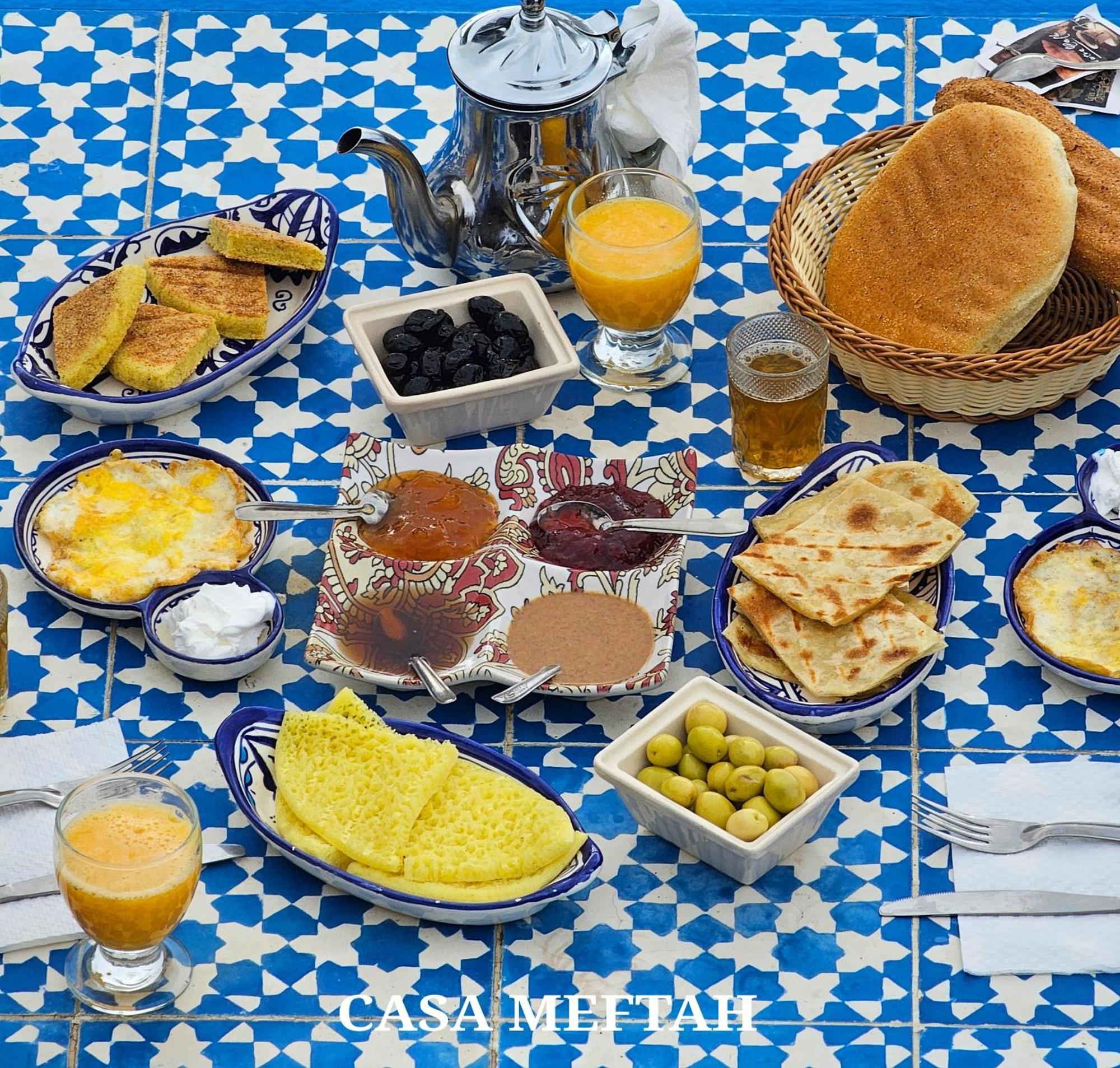 Casa Meftah Blue Leilighet Chefchaouen Eksteriør bilde