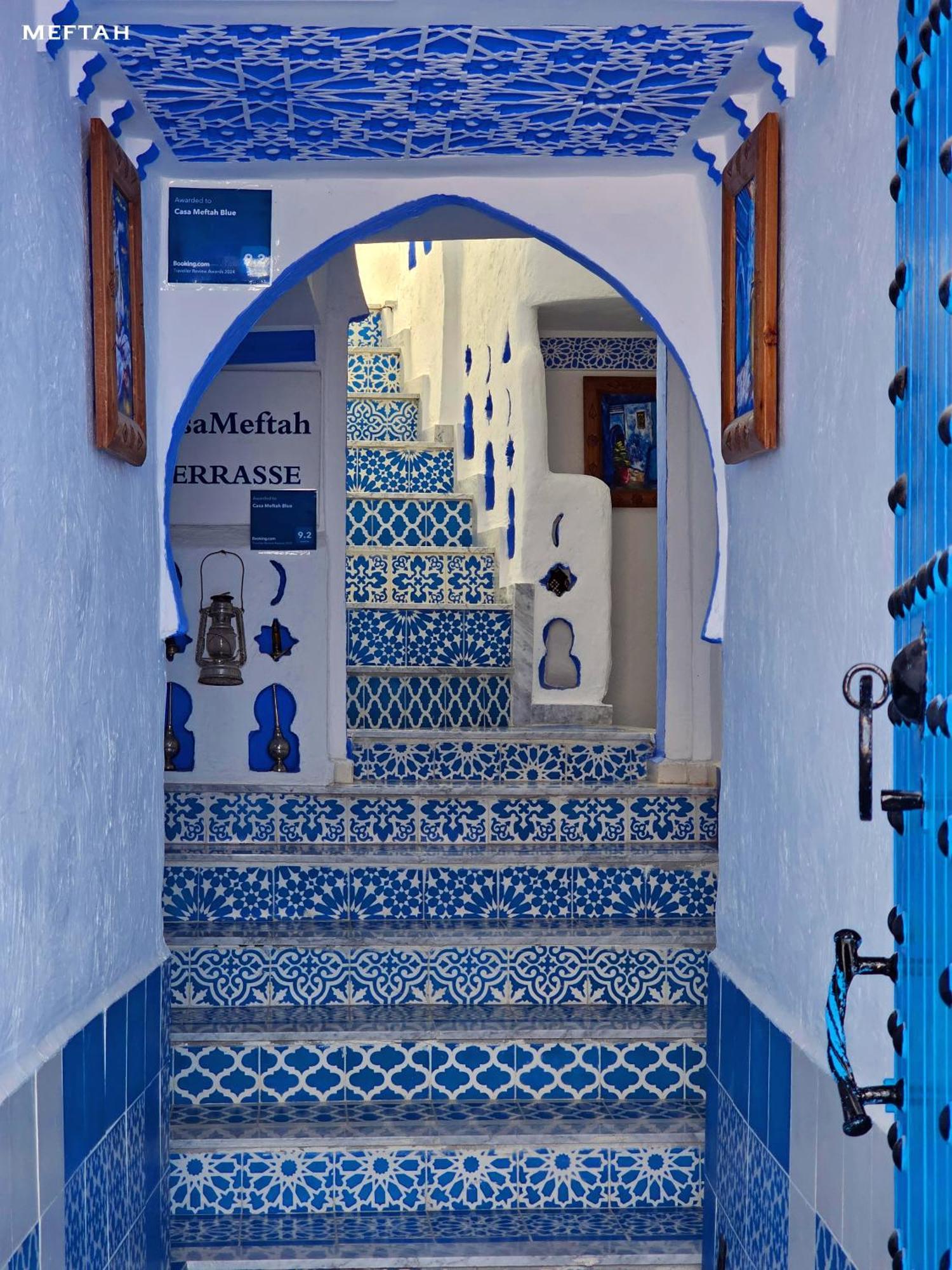 Casa Meftah Blue Leilighet Chefchaouen Eksteriør bilde
