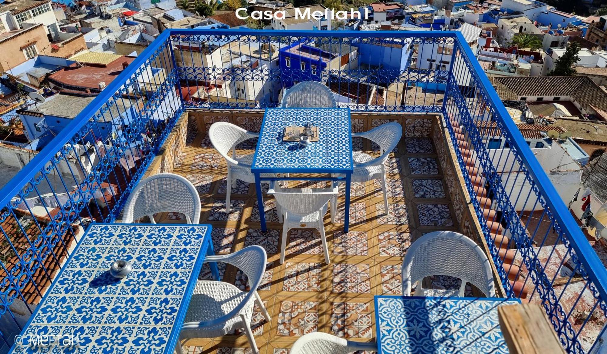 Casa Meftah Blue Leilighet Chefchaouen Eksteriør bilde