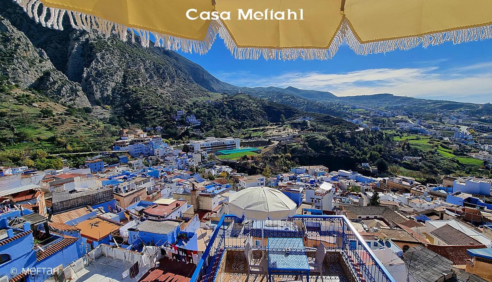 Casa Meftah Blue Leilighet Chefchaouen Eksteriør bilde