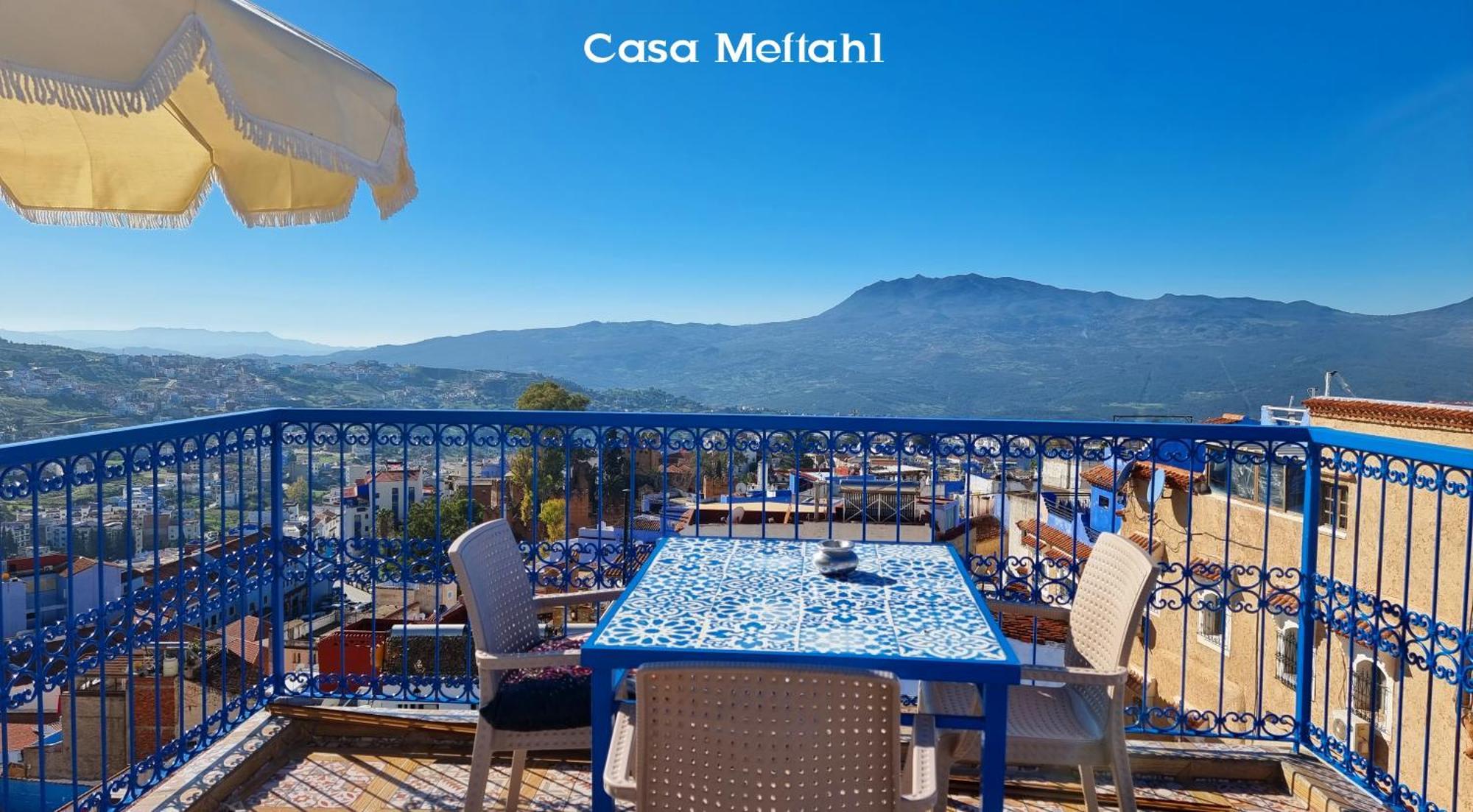 Casa Meftah Blue Leilighet Chefchaouen Eksteriør bilde