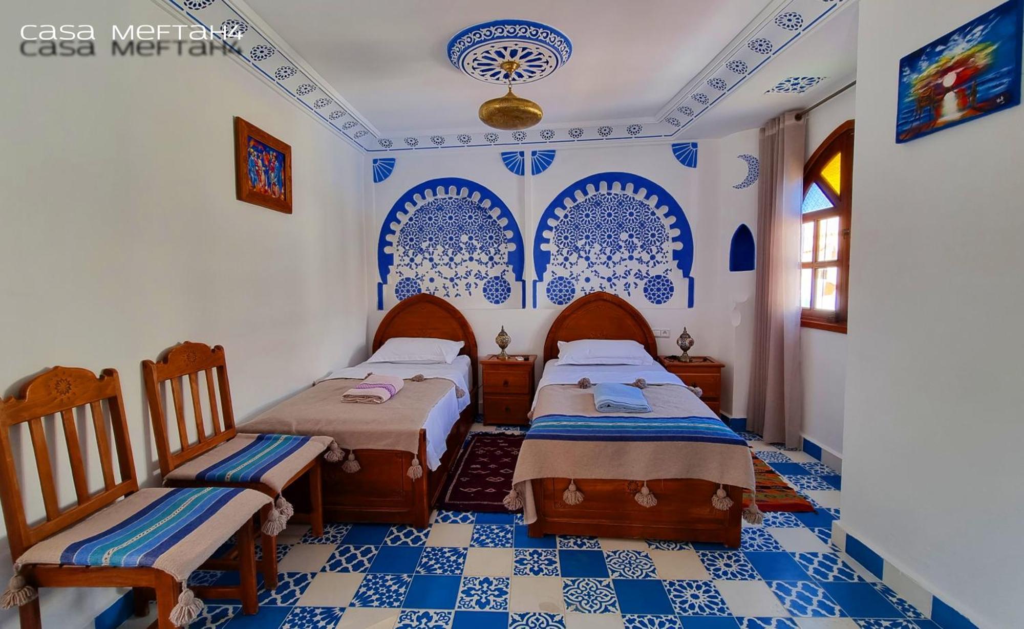 Casa Meftah Blue Leilighet Chefchaouen Eksteriør bilde