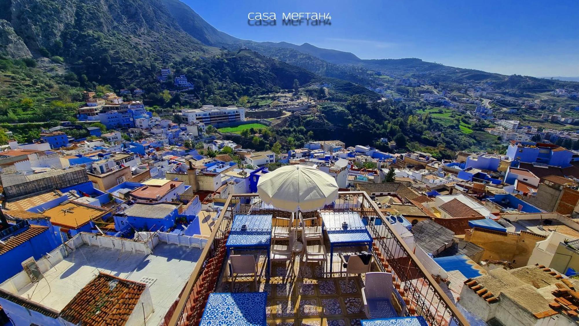 Casa Meftah Blue Leilighet Chefchaouen Eksteriør bilde
