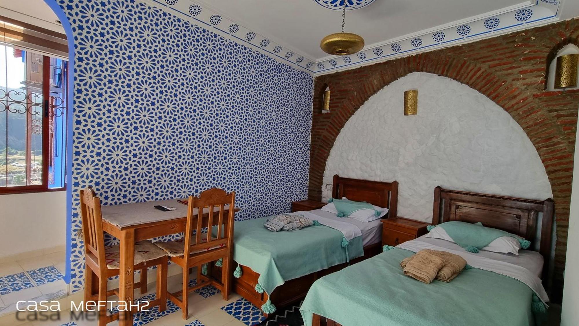 Casa Meftah Blue Leilighet Chefchaouen Eksteriør bilde