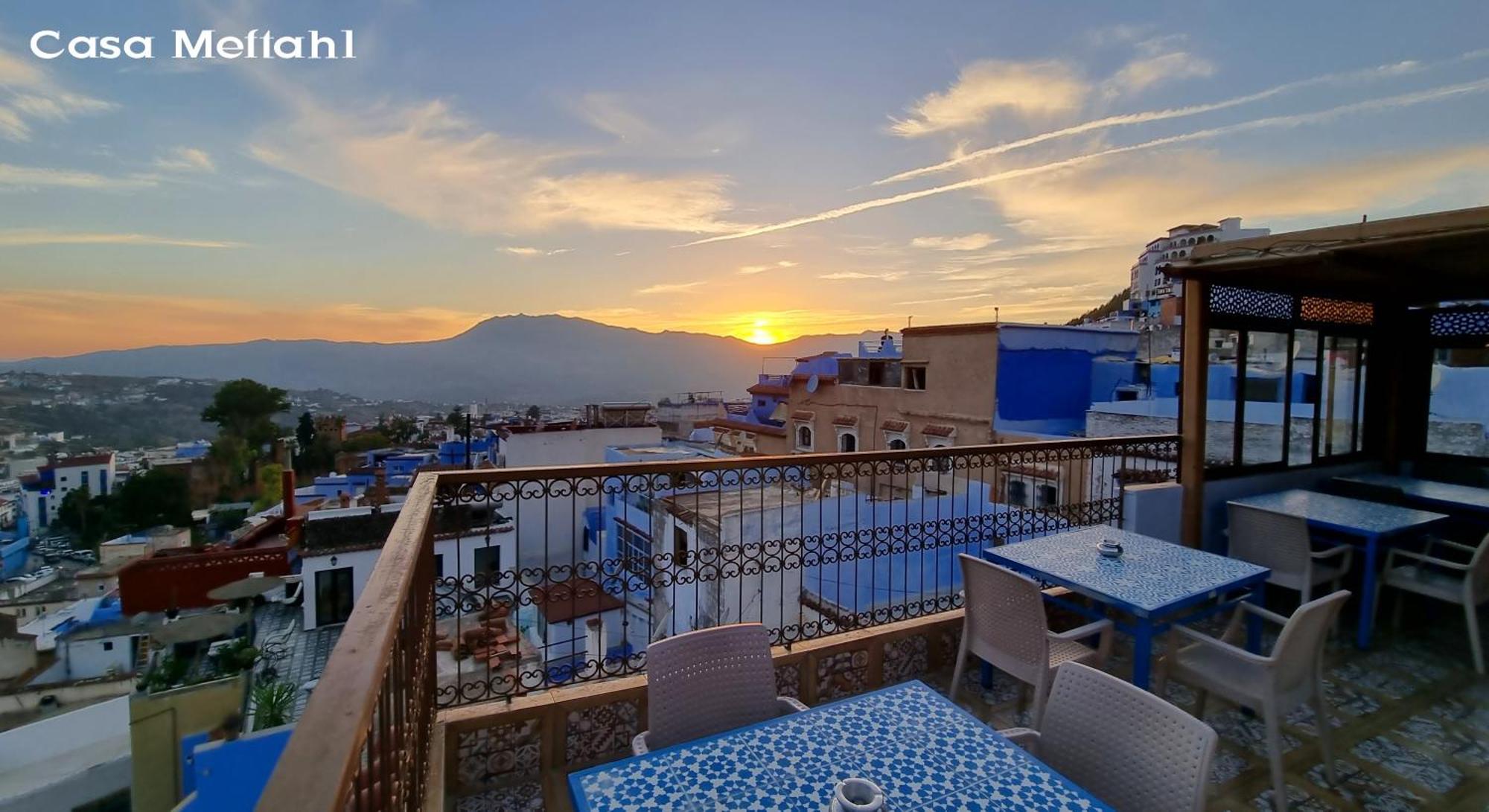 Casa Meftah Blue Leilighet Chefchaouen Eksteriør bilde