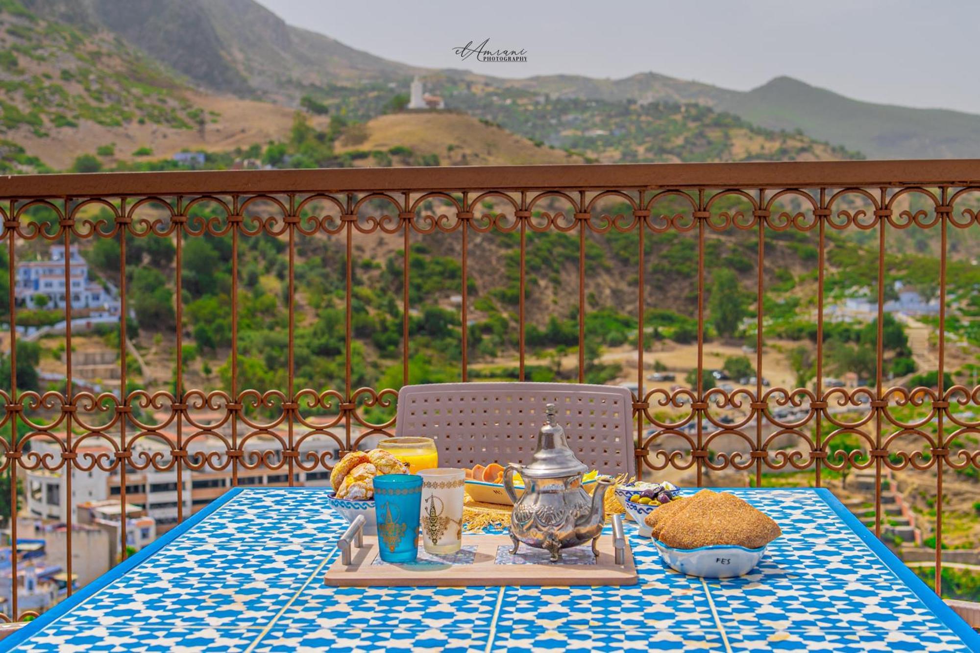 Casa Meftah Blue Leilighet Chefchaouen Eksteriør bilde