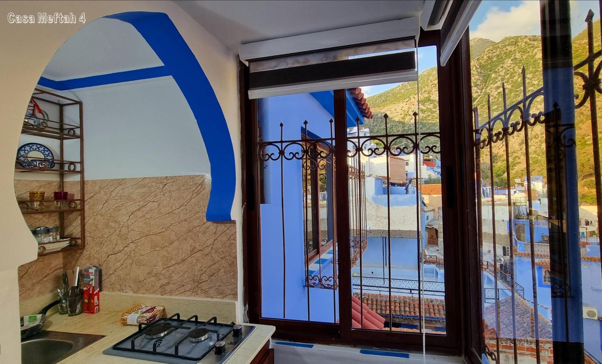 Casa Meftah Blue Leilighet Chefchaouen Eksteriør bilde