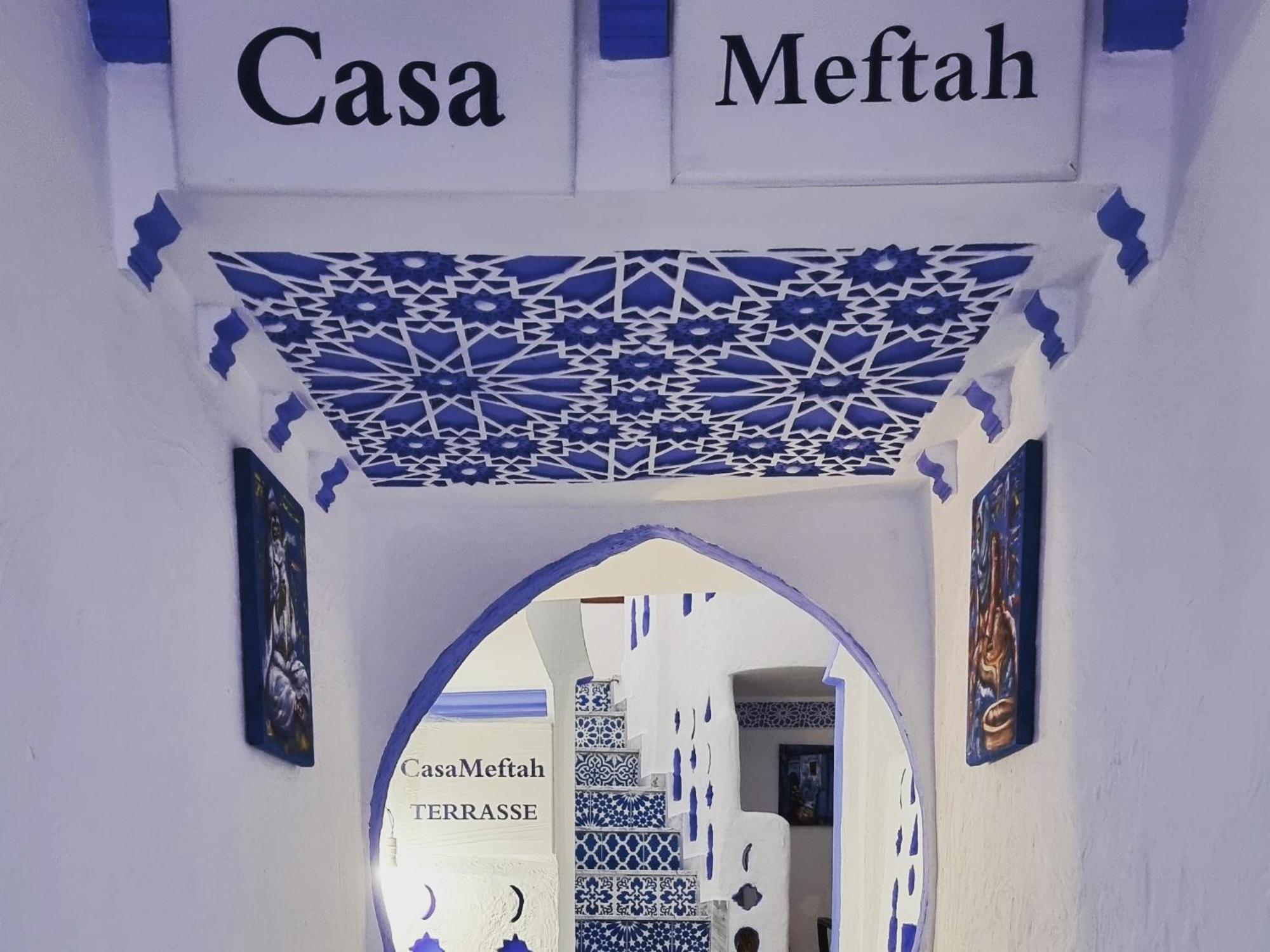 Casa Meftah Blue Leilighet Chefchaouen Eksteriør bilde