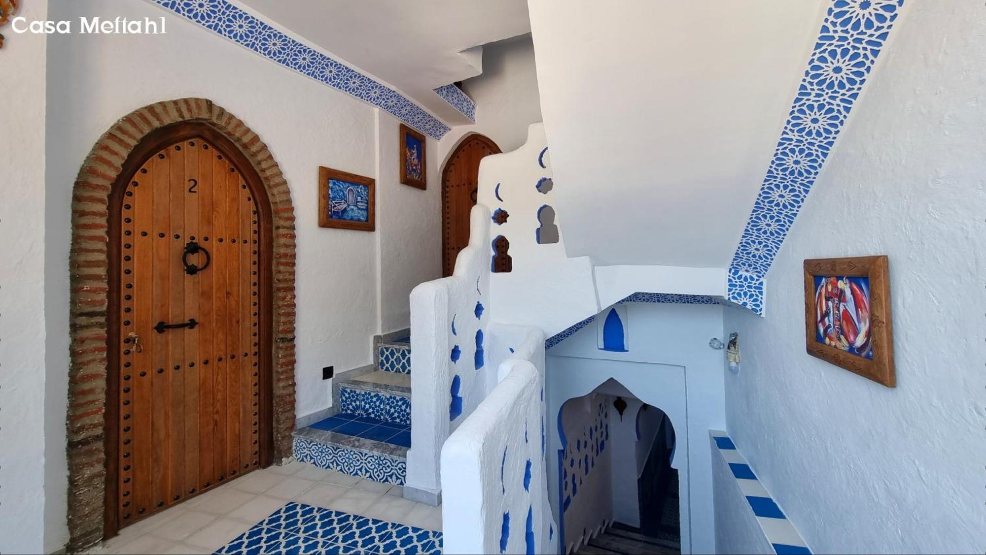 Casa Meftah Blue Leilighet Chefchaouen Eksteriør bilde
