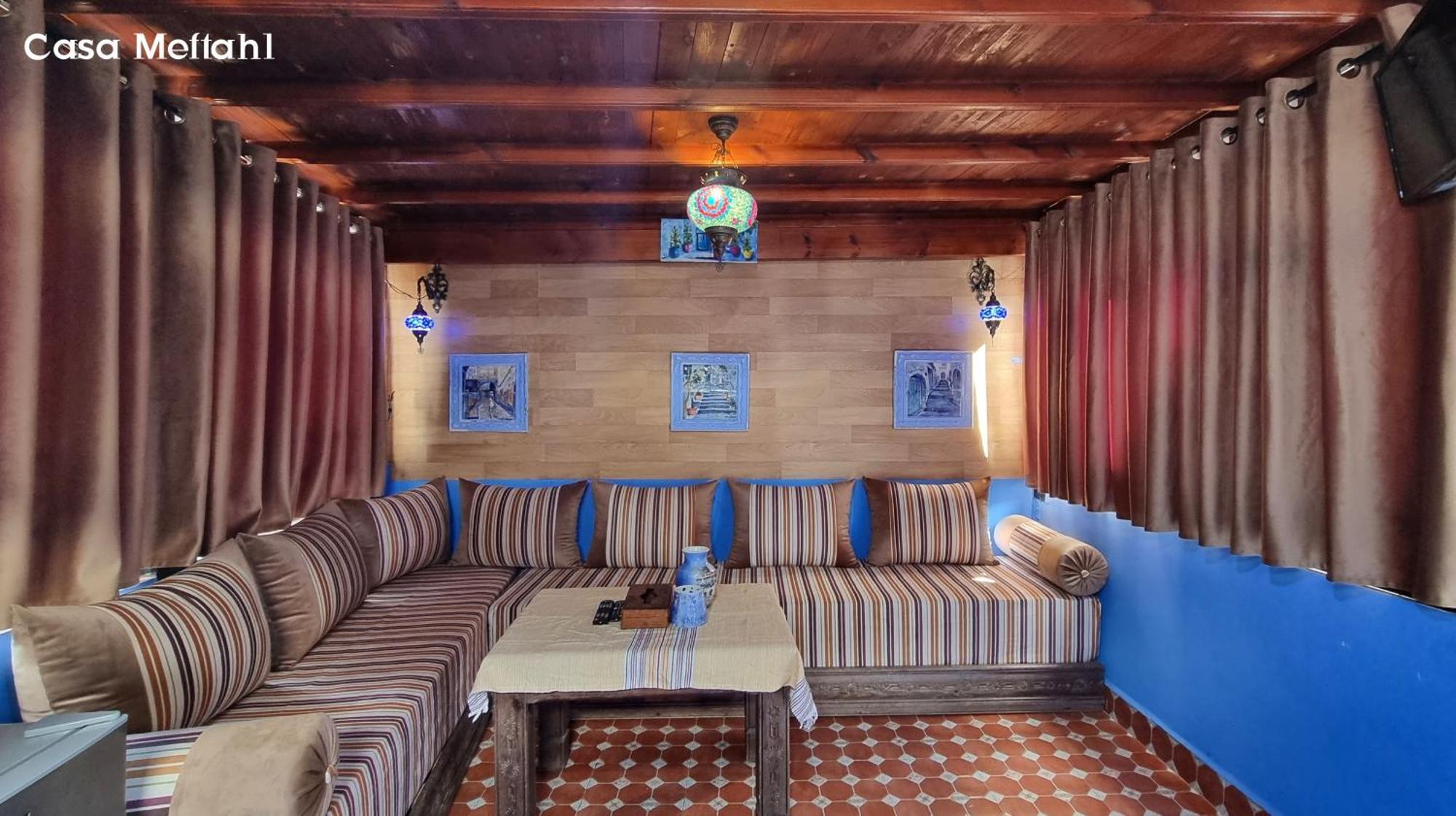 Casa Meftah Blue Leilighet Chefchaouen Rom bilde